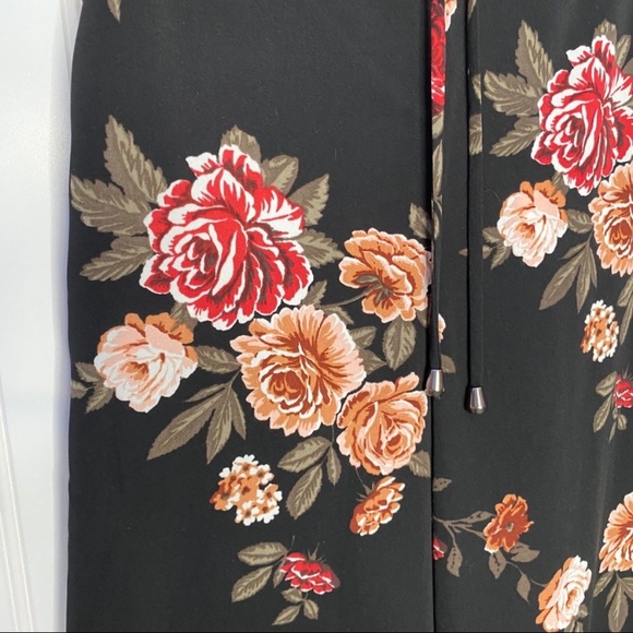 XHILARATION Wide Leg Floral Pants XS - Picture 5 of 16